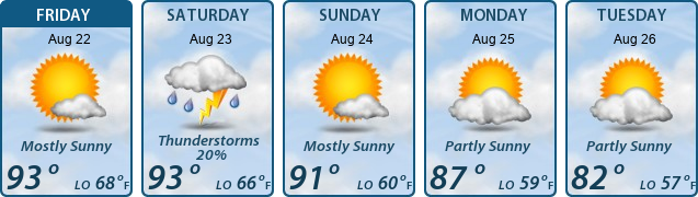 5-Day Forecast