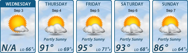 5-Day Forecast