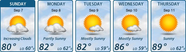 5-Day Forecast