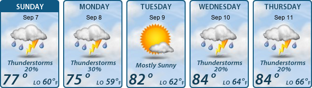 5-Day Forecast
