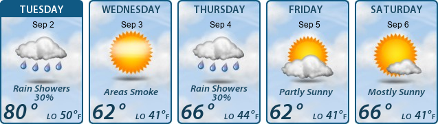 5-Day Forecast